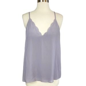 NORDSTROM Cami Tank Top Lavender Purple Small NWOT